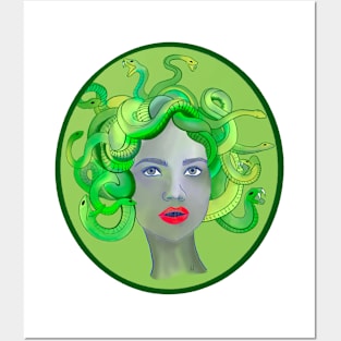 Lady Medusa Posters and Art